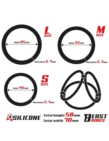 Anillo Triple Silicona