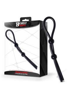 Lasso Anillo para el Pene Silicona Ajustable