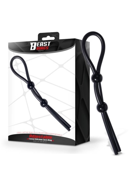 Lasso Anillo para el Pene Silicona Ajustable