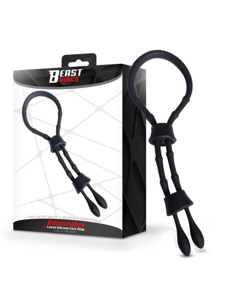 Lasso Anillo para el Pene Silicona Ajustable