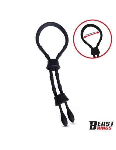 Lasso Anillo para el Pene Silicona Ajustable