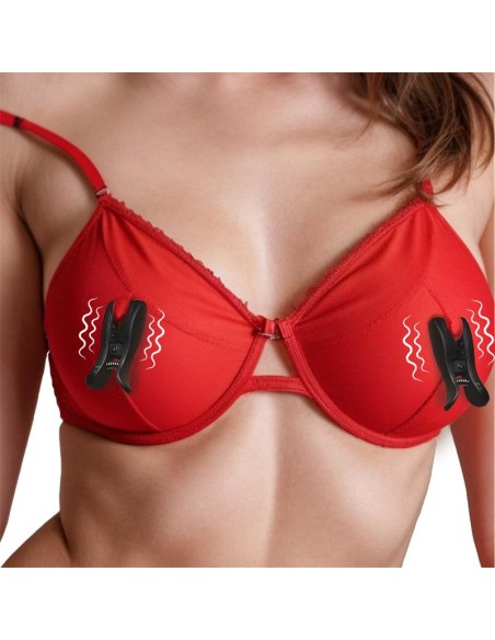 Pinzas para Pezones con Vibracion