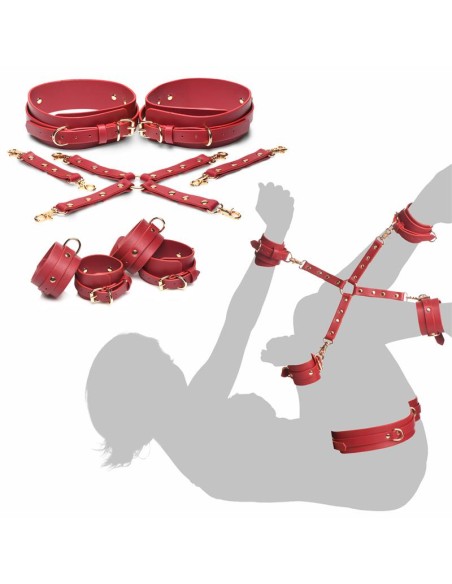 Crimson Captive Set de Ataduras Ajustables