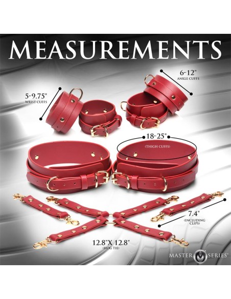 Crimson Captive Set de Ataduras Ajustables
