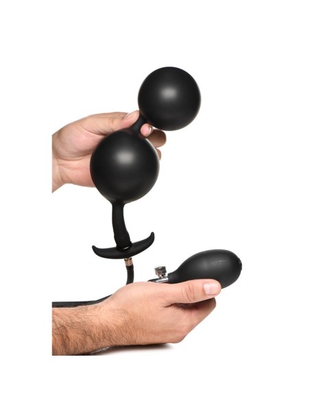 Ass Rattler Bolas Anales con Inflado y Peso