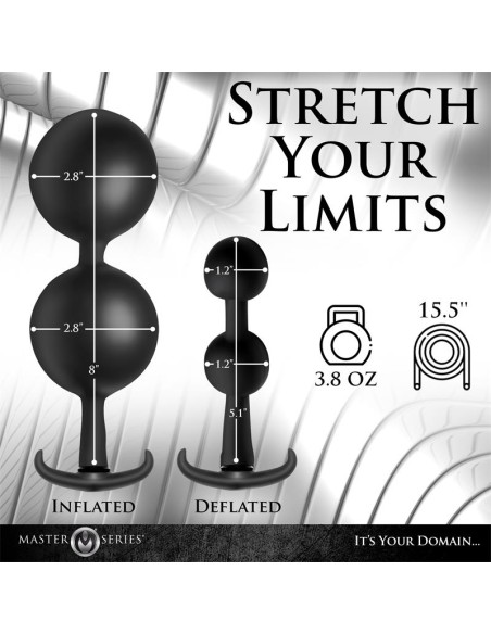 Ass Rattler Bolas Anales con Inflado y Peso