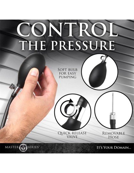 Ass Rattler Bolas Anales con Inflado y Peso