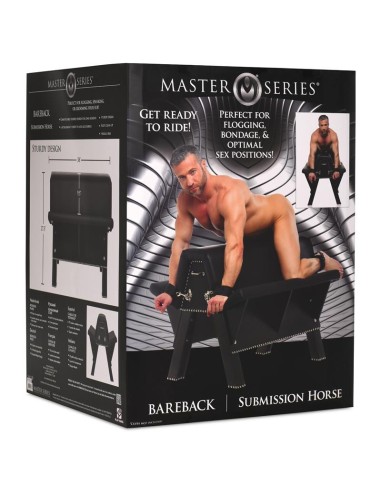 Bareback Submission Horse Banco Potro del Sexo