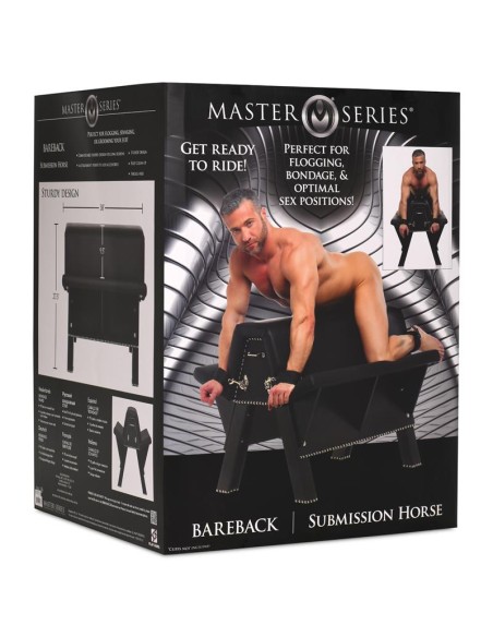 Bareback Submission Horse Banco Potro del Sexo