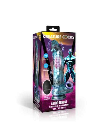 Astro Thrust Dildo con Vibracion y Thrusting
