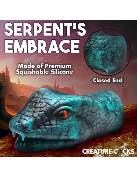 Serpentine Masturbador Serpiente Silicona