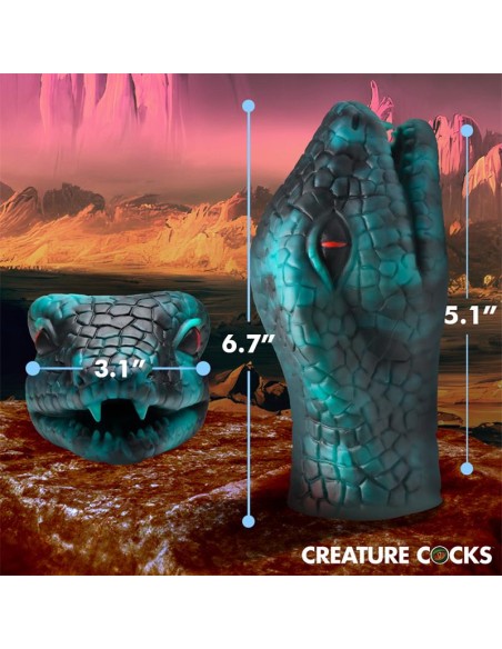 Serpentine Masturbador Serpiente Silicona