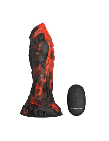 Inferno Cock Dildo con Vibracion con Control Remoto