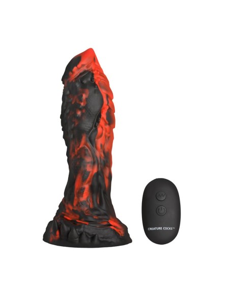 Inferno Cock Dildo con Vibracion con Control Remoto