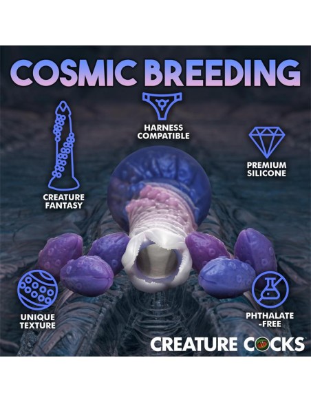 Tenta Queen Dildo Ovipositor con 6 Huevos