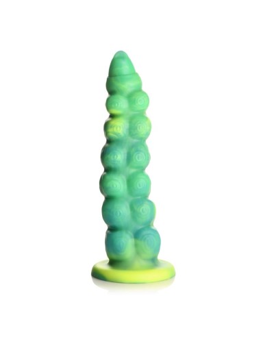 Squirmer Dildo con Thrusting y Vibracion Control Remoto Silicona