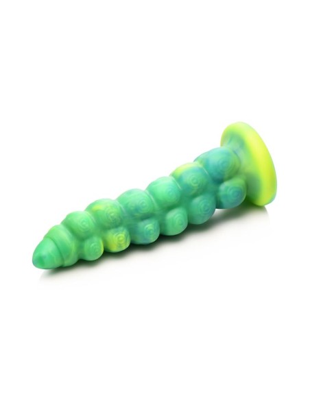 Squirmer Dildo con Thrusting y Vibracion Control Remoto Silicona