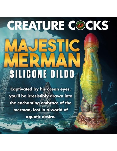 Majestic Merman Dildo Silicona