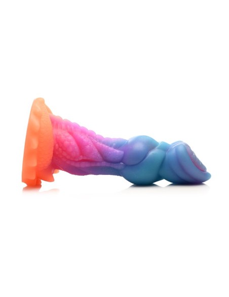 Aqua Cock Dildo Brilla en la Oscuridad Silicona