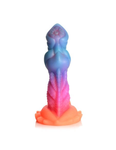 Aqua Cock Dildo Brilla en la Oscuridad Silicona