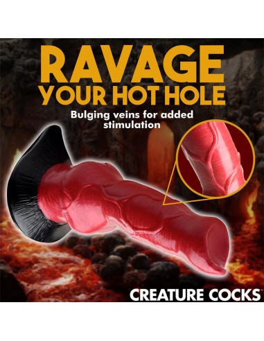 Hell Hound Dildo Silicona 19 cm 75