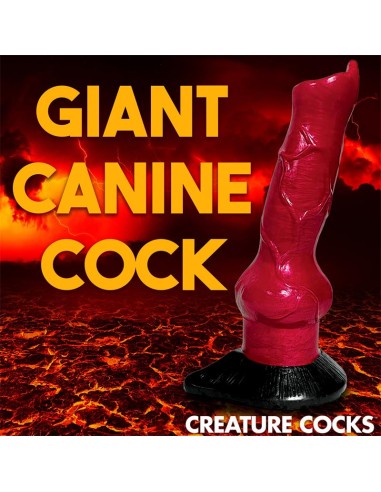 Hell Hound Dildo Silicona 19 cm 75