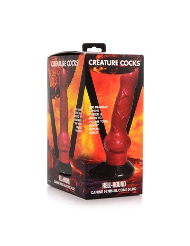 Hell Hound Dildo Silicona 19 cm 75