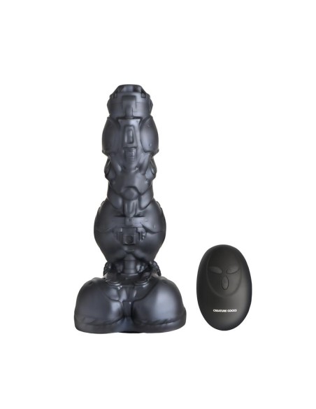 Cyborg Cock Dildo Metal con Thrusting y Vibracion