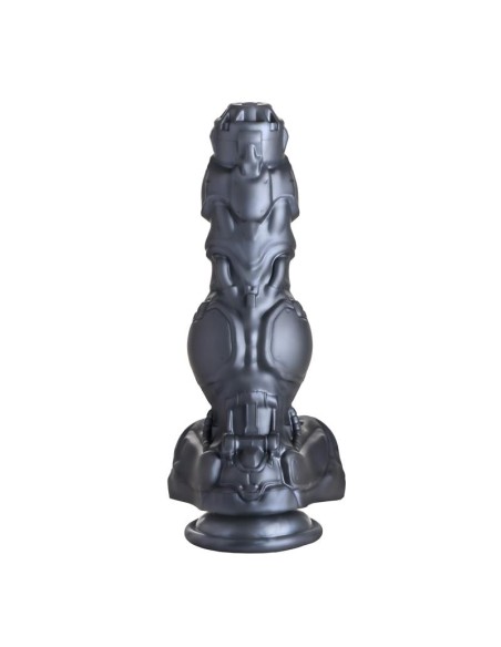 Cyborg Cock Dildo Metal con Thrusting y Vibracion