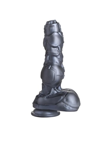 Cyborg Cock Dildo Metal con Thrusting y Vibracion