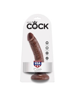 King Cock Pene de 1778 cm Color Marron 2