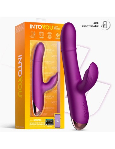 Sendel Vibrador con Anillo de Bolas Internas Up and Down y Pulsacion con App