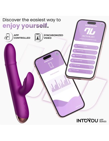 Sendel Vibrador con Anillo de Bolas Internas Up and Down y Pulsacion con App