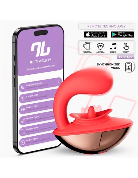 Rondy Estimulador con Vibracion y Lengua con App