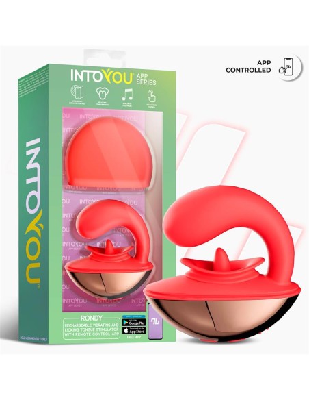 Rondy Estimulador con Vibracion y Lengua con App