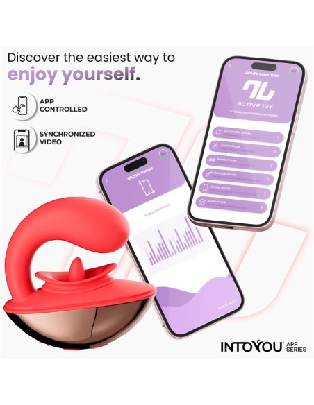 Rondy Estimulador con Vibracion y Lengua con App