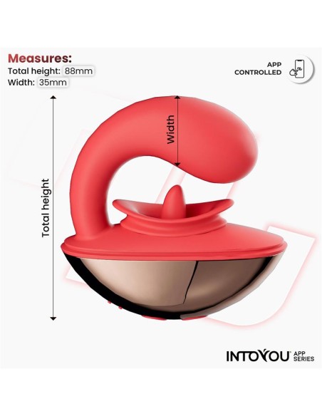 Rondy Estimulador con Vibracion y Lengua con App