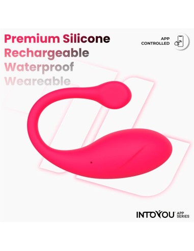 Bulby Huevo Vibrador con APP Rosa Intenso