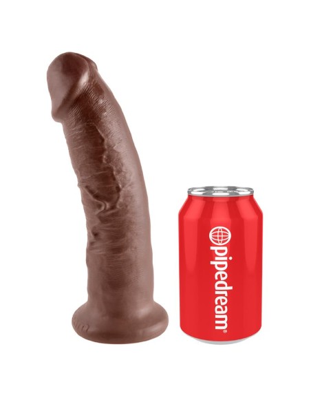 King Cock Pene de 9 Color Marron King Cock Pene de 9 Color Marron
