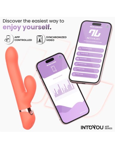 Mindy Vibrador con Anillo de Bolas Up and Down Finger y Pulsacion con APP