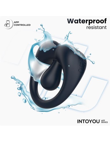 Kenny Anillo Vibrador con Estimulador de Clitoris y APP Azul Noche