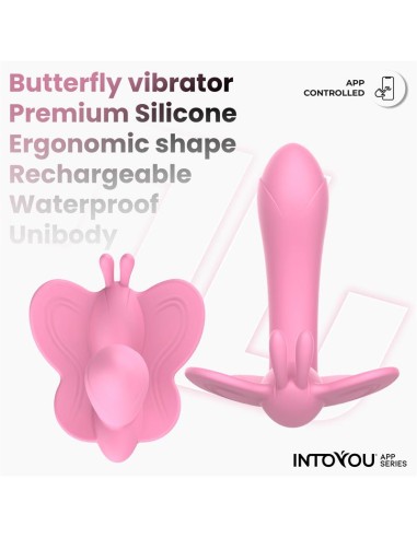 Wingy Estimulador Mariposa con APP Rosa