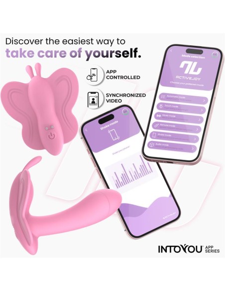 Wingy Estimulador Mariposa con APP Rosa