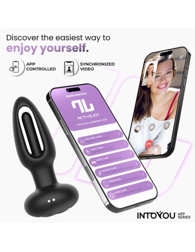 Zack Plug Anal con Flipping Tongue y Vibracion con App