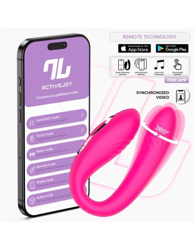 Couty Juguete para Parejas con Oscilacion 360º con APP