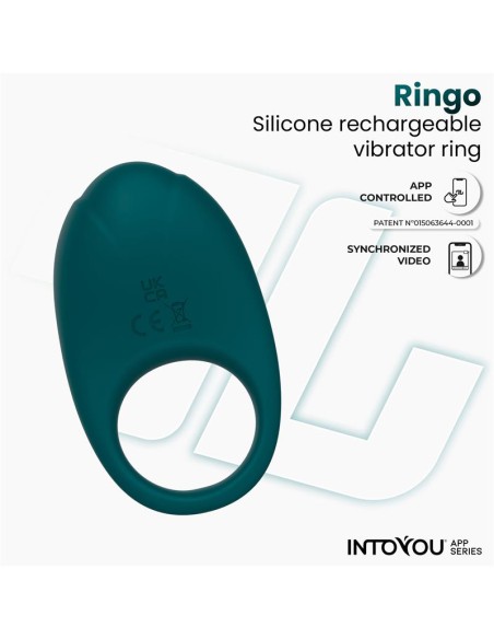 Ringo Anillo Vibrador con APP Unibody Verde