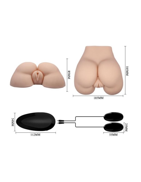 Masturbador Vagina y Ano con Vibracion