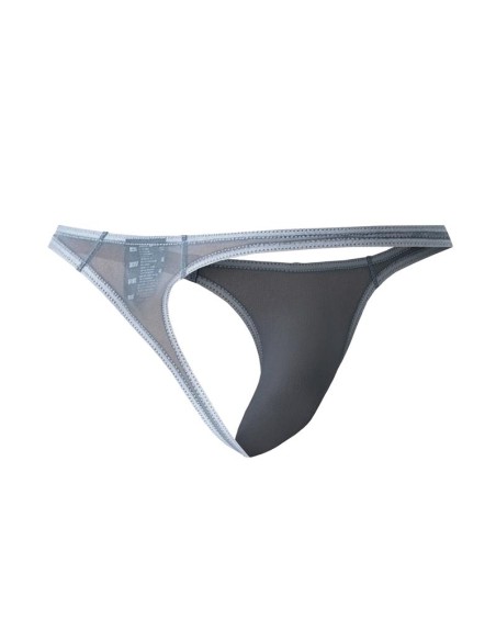 C4MSPX06 Tanga Brasileno Mesh Grey