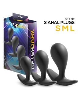Monty Set de 3 Plugs Anales