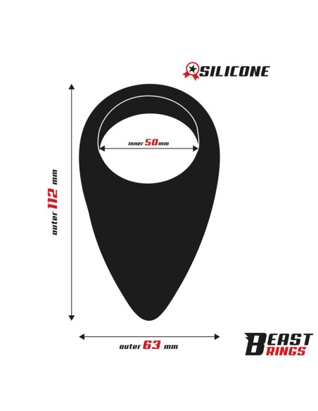 Anillo Tear Silicona 50 mm